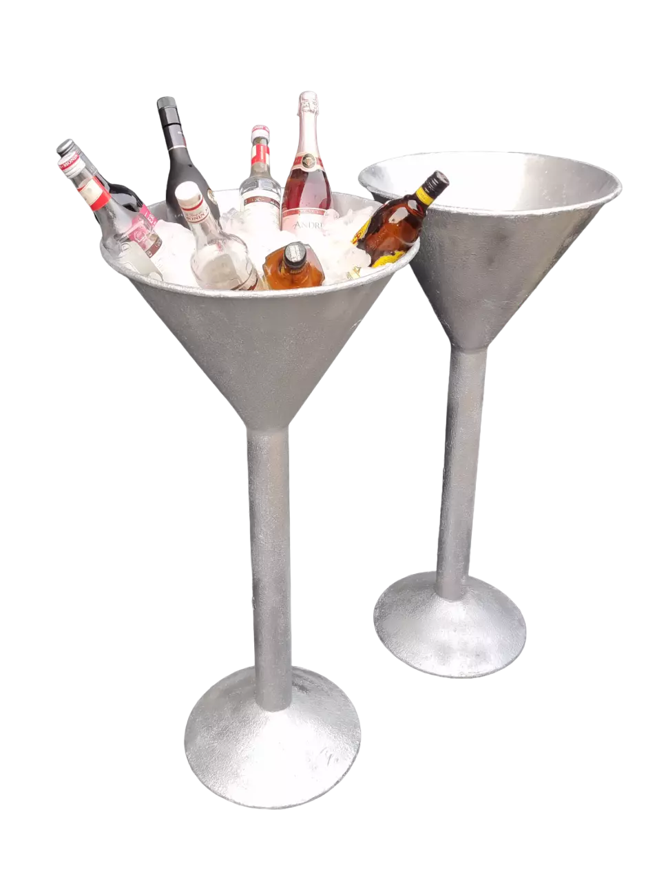 4ft Jumbo Iced Drinks Bucket (Silver) - Image 3