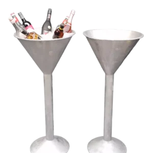 4ft Jumbo Iced Drinks Bucket (Silver)