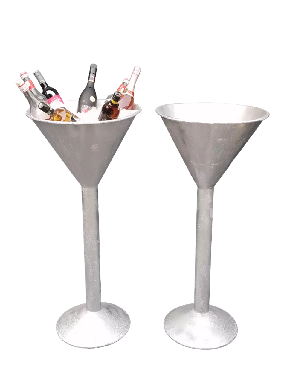 4ft Jumbo Iced Drinks Bucket (Silver)